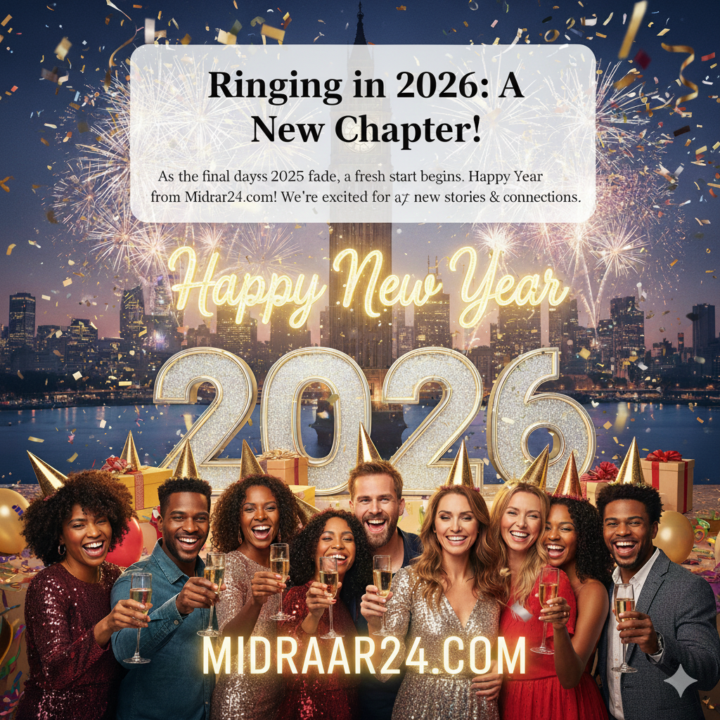 Ringing in 2026: A New Chapter with Midraar24.com!