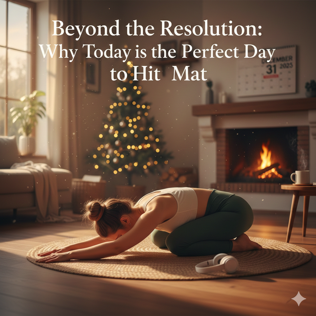The Bridge to 2026: Closing the Gap: A New Year’s Eve Mat Routine for Mind and Body