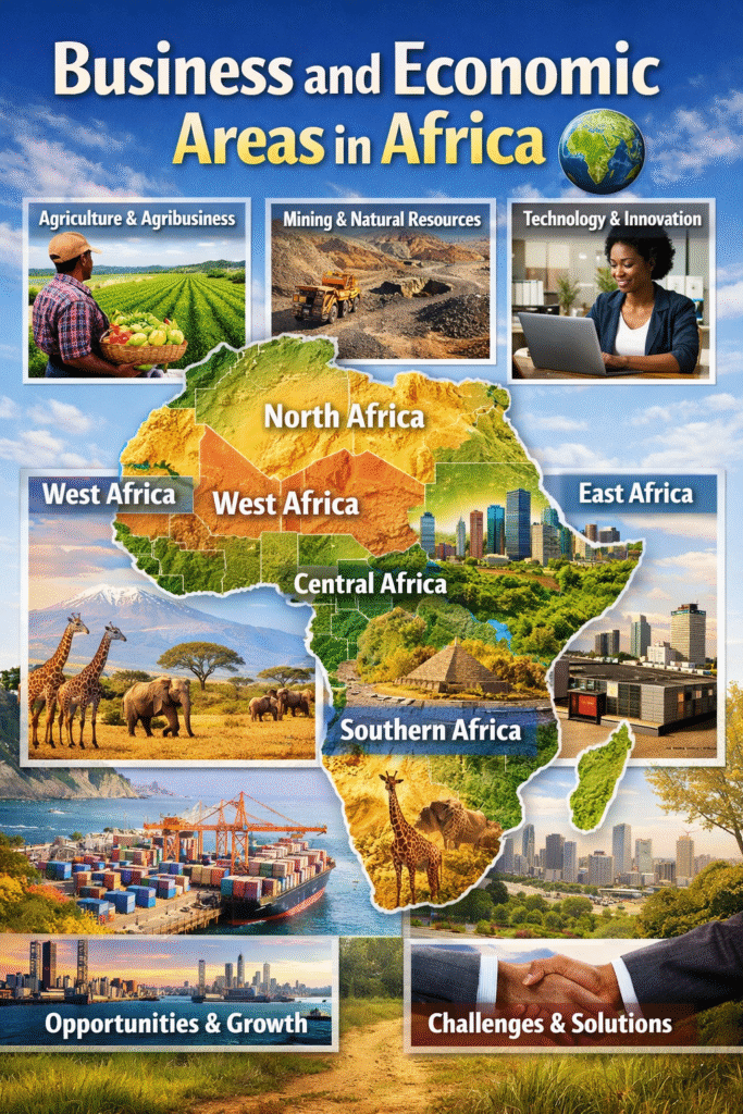 Business and Economic Areas in Africa