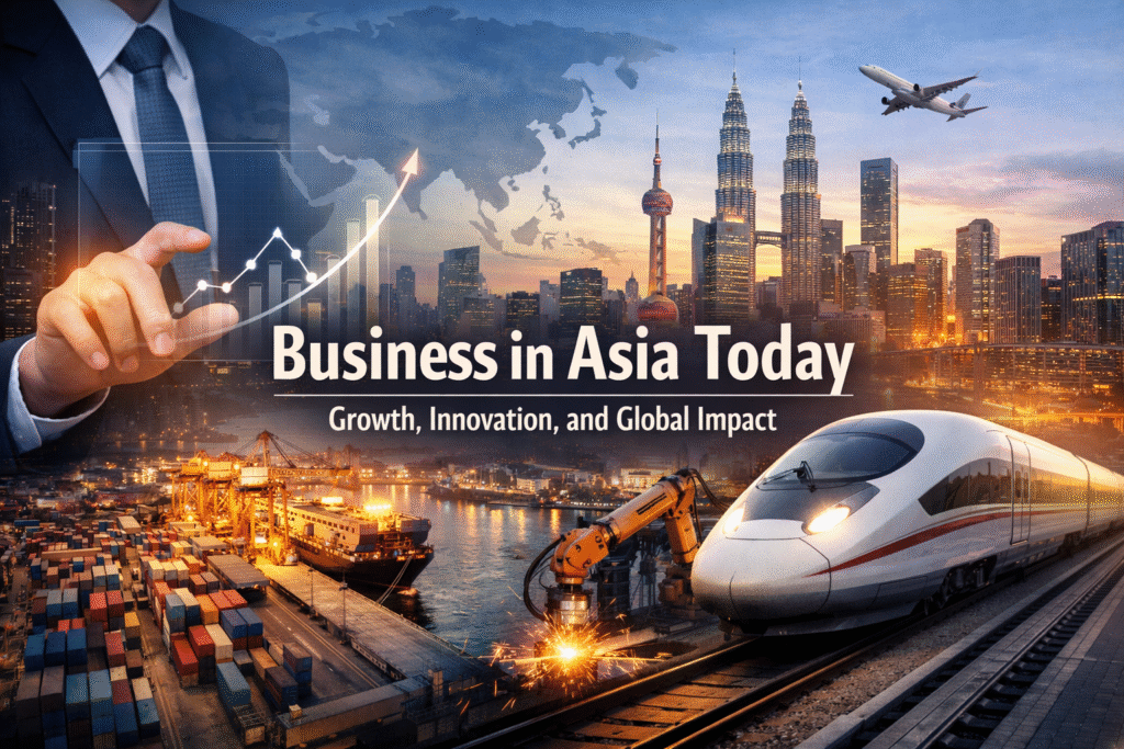 Business in Asia Today: Growth, Innovation, and Global Impact