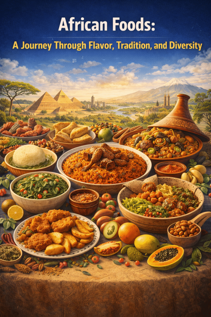 **African Foods: A Journey Through Flavor, Tradition, and Diversity**