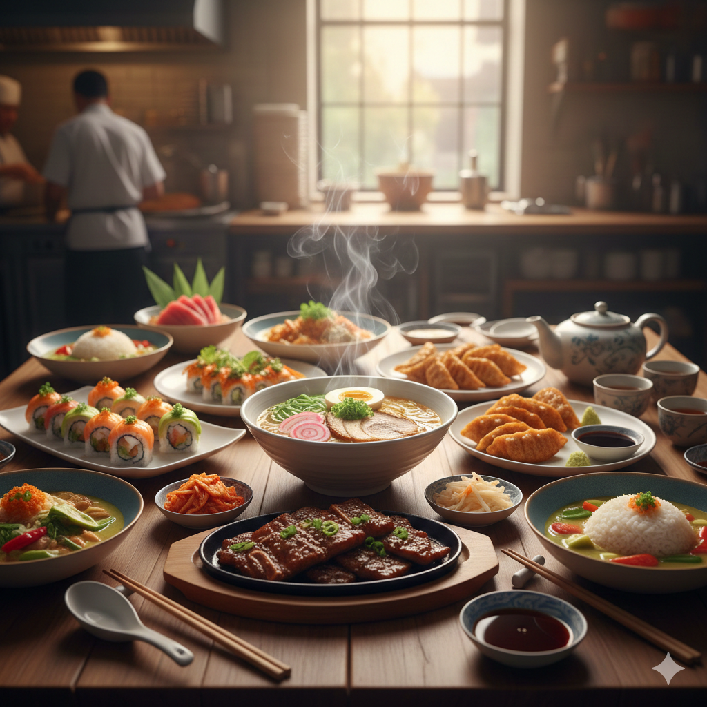 **Asian Foods: A Culinary Journey Across Flavors and Traditions**