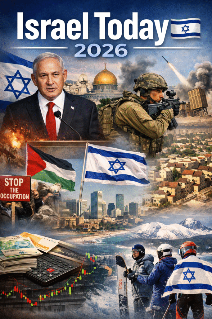 “Israel Today 🇮🇱: Politics, Security, Society, and Global Dynamics in 2026 — A 13-Part Overview”