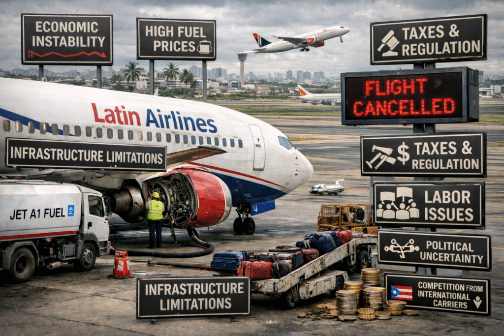 **Major Problems Facing Airlines in Latin America Today**