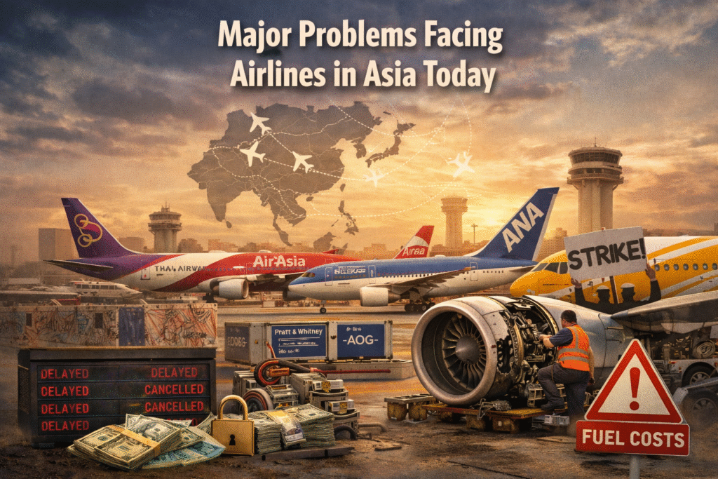 **Major Problems Facing Airlines in Asia Today**