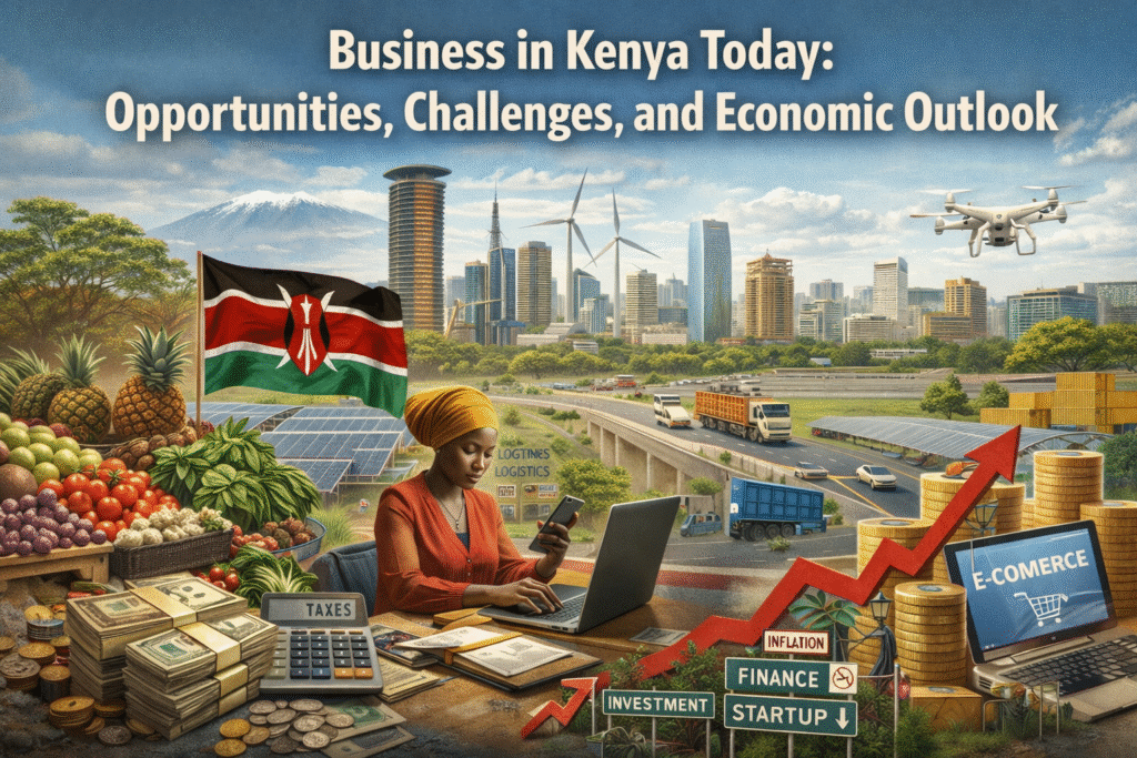 **Business in Kenya Today: Opportunities, Challenges, and Economic Outlook**