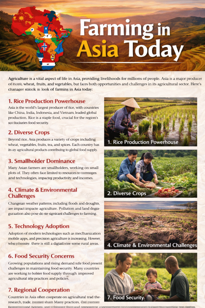 Farming and Food Production in Asia
