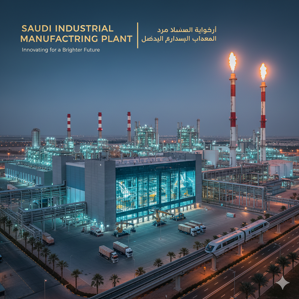 Saudi Industrial Manufacturing Plant