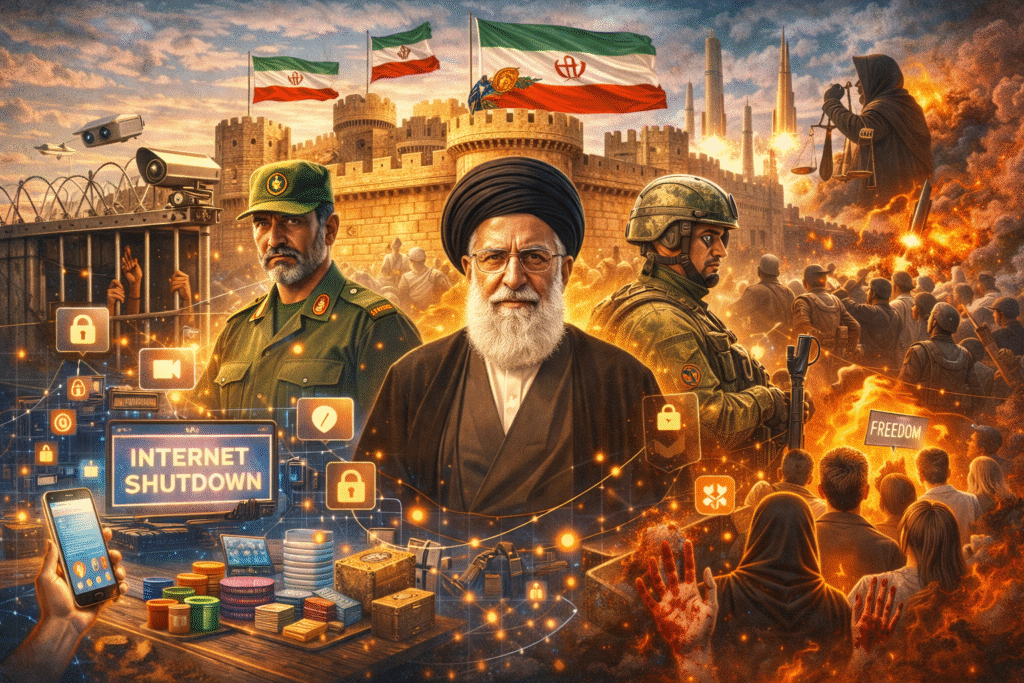 The Islamic Republic's Fortress: How Iran's Rulers Cling to Power Amidst Internal Strain