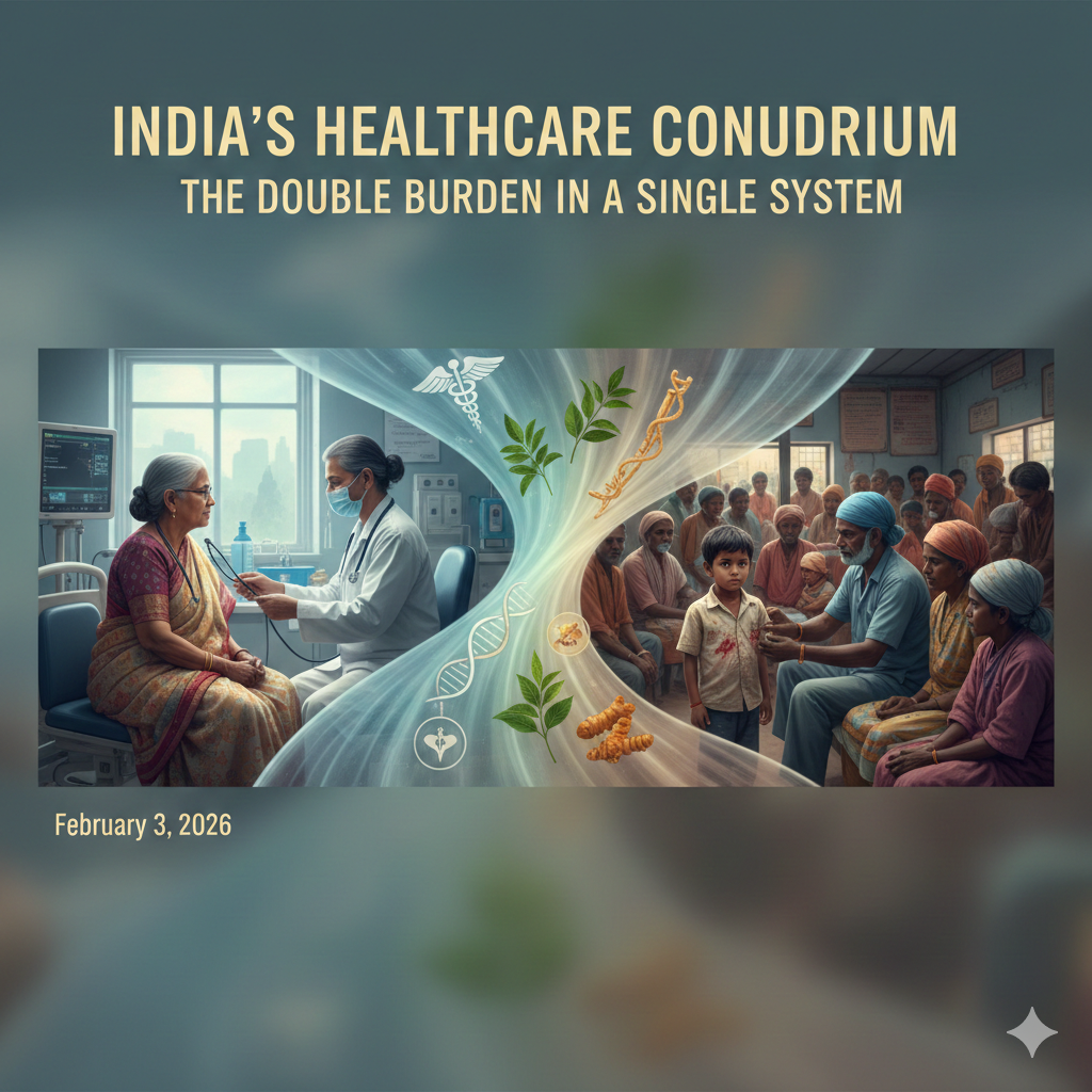 India’s Healthcare Conundrum: The Double Burden in a Single System