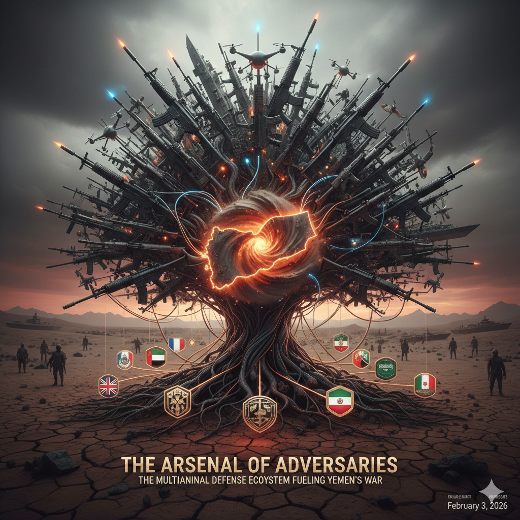 The Arsenal of Adversaries: The Multinational Defense Ecosystem Fueling Yemen's War