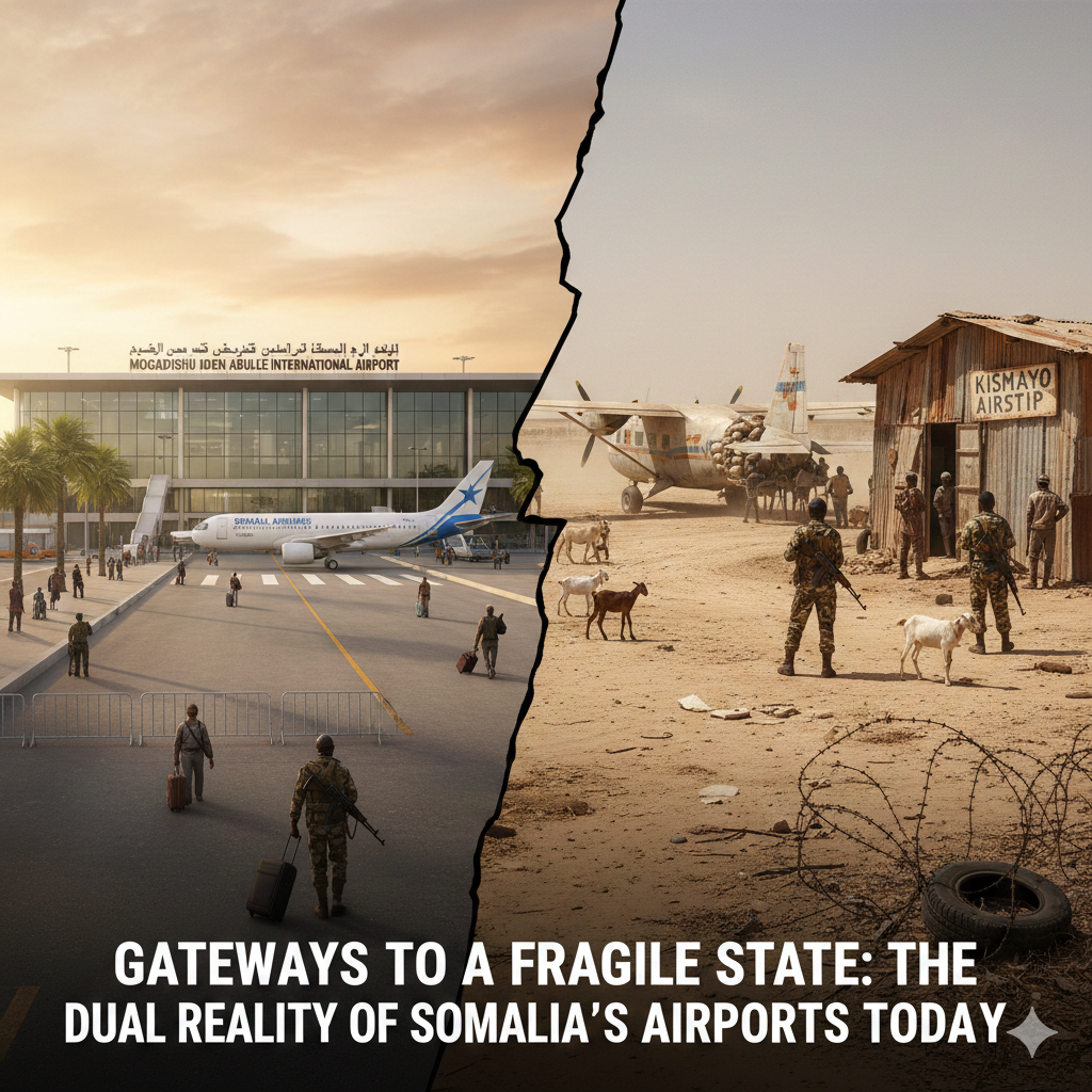 Gateways to a Fragile State: The Dual Reality of Somalia's Airports Today