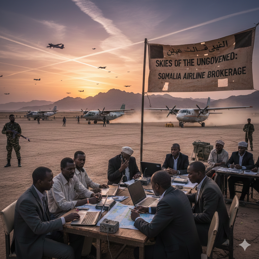 The Skies of the Ungoverned: The High-Stakes World of Airline Brokerage in Somalia