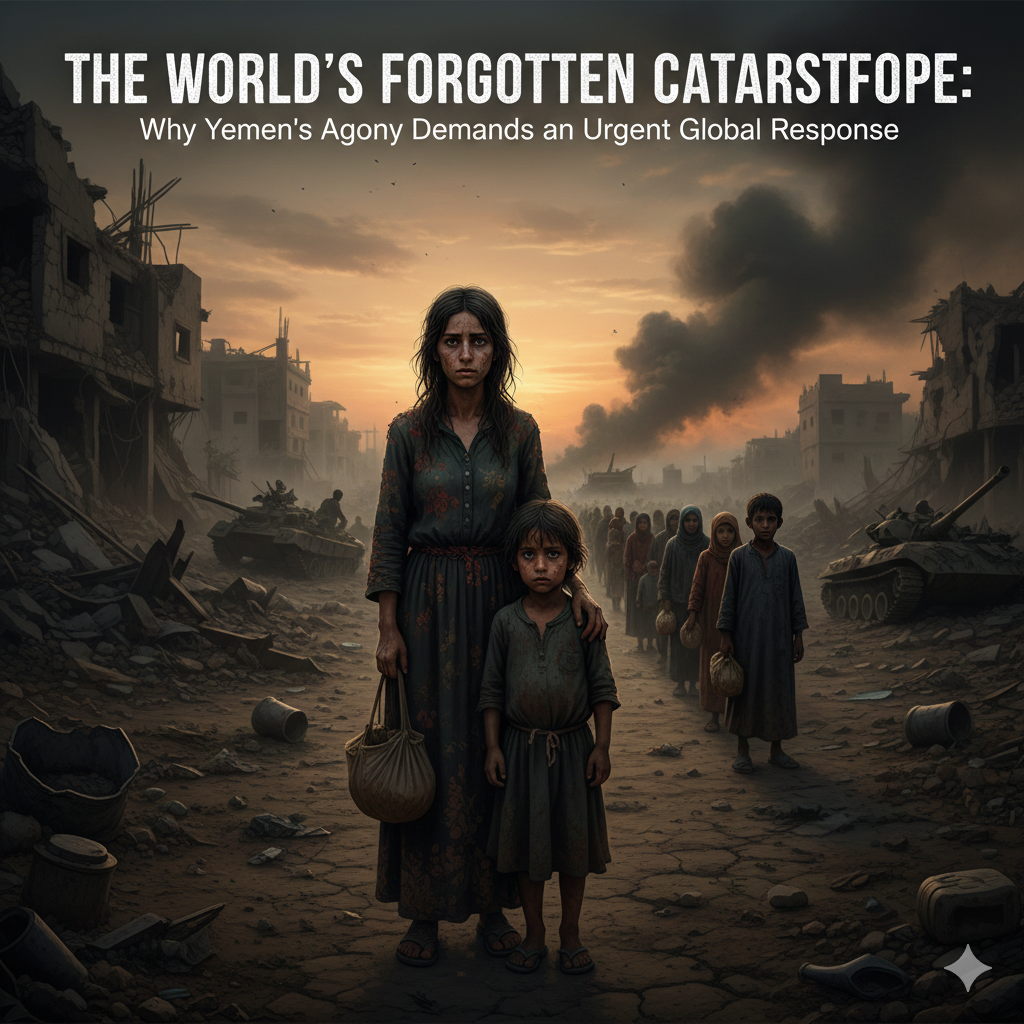 The World’s Forgotten Catastrophe: Why Yemen’s Agony Demands an Urgent Global Response
