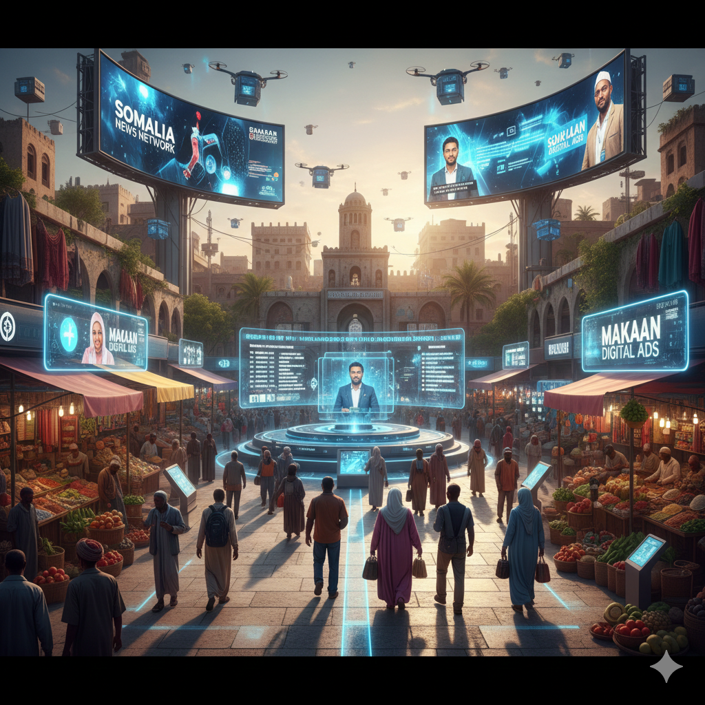 The Digital Bazaar: Marketing and News in Somalia's 2026 Transformation