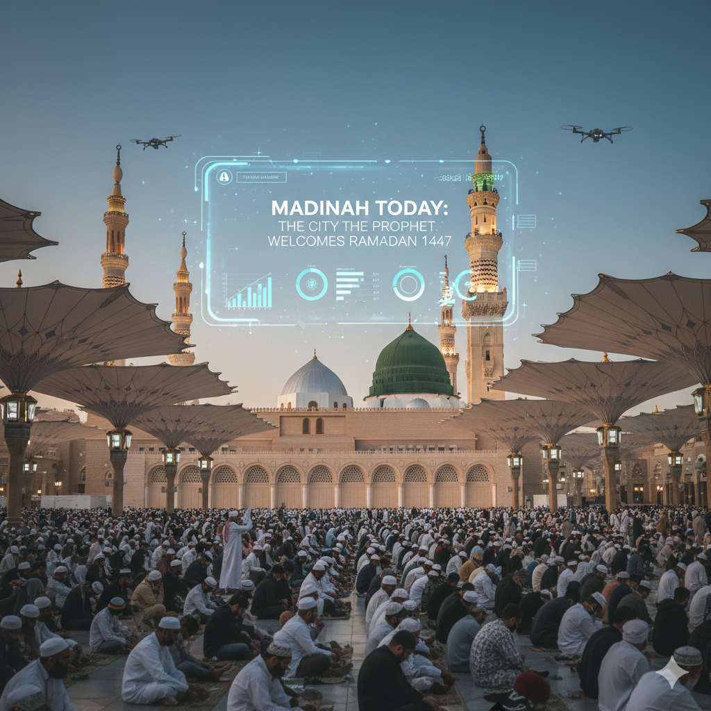 Madinah Today: The City of the Prophet Welcomes Ramadan 1447