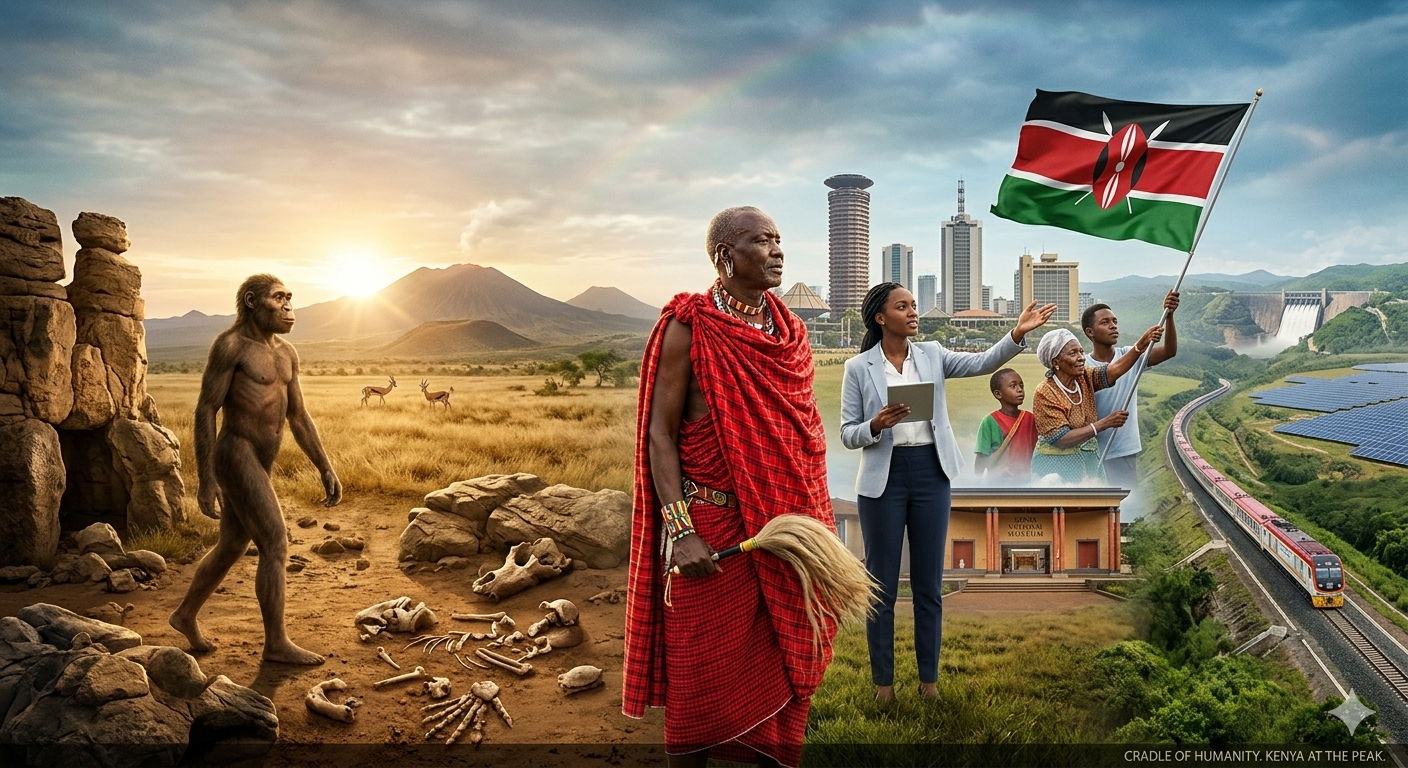 Cradle of Humanity Forges a Nation: The Complete History of Kenya