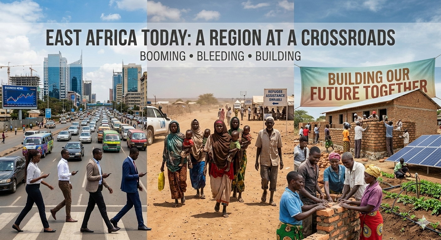 East Africa Today: A Region at a Crossroads – Booming, Bleeding, and Building