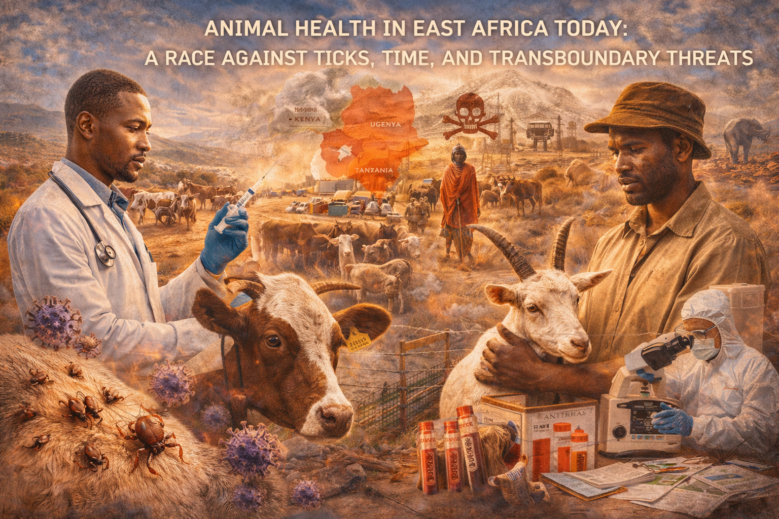 Animal Health in East Africa Today: A Race Against Ticks, Time, and Transboundary Threats