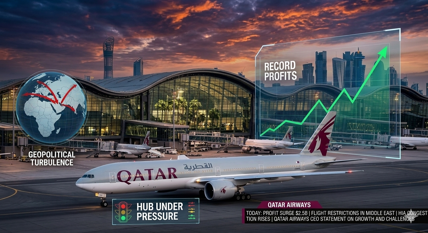 Qatar Airways Today: Record Profits, Geopolitical Turbulence, and a Hub Under Pressure