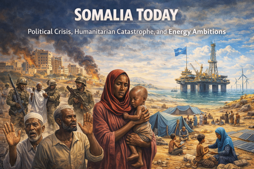 Somalia Today: Political Crisis, Humanitarian Catastrophe, and Energy Ambitions