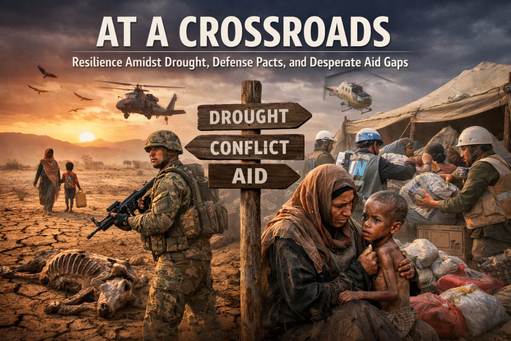At a Crossroads: Resilience Amidst Drought, Defense Pacts, and Desperate Aid Gaps