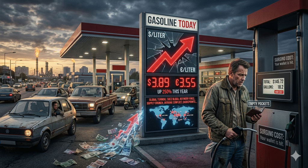 The Surging Price of Petrol: How Global Turmoil is Emptying the World’s Pockets