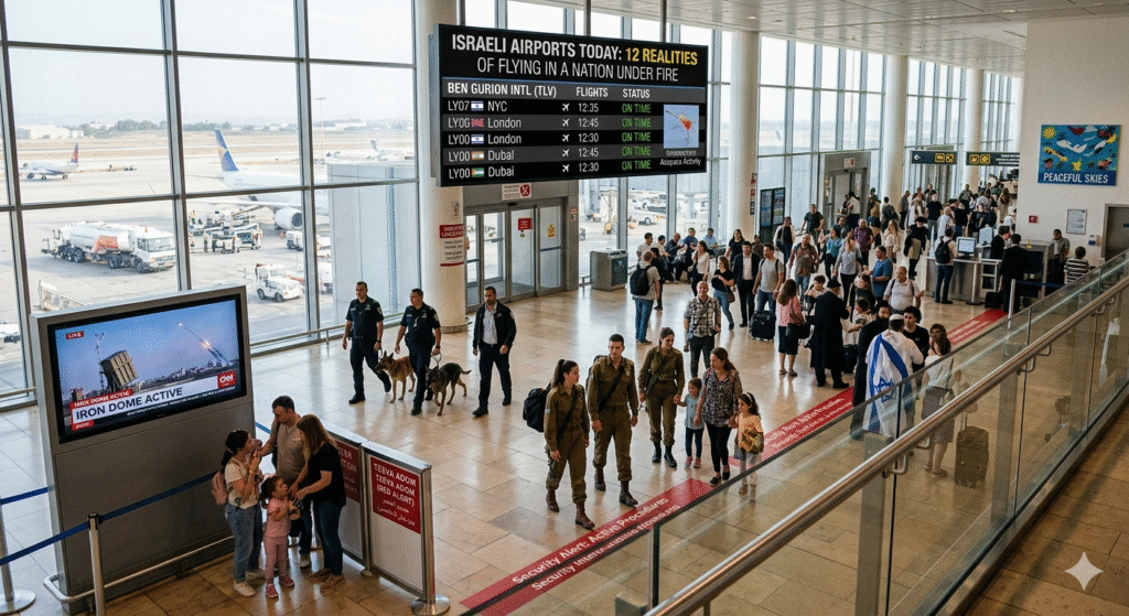 Israeli Airports Today: 12 Realities of Flying in a Nation Under Fire