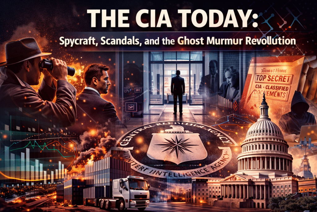 The CIA Today: Spycraft, Scandals, and the Ghost Murmur Revolution
