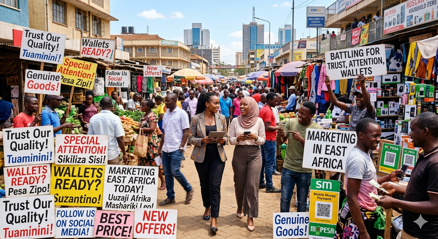 Marketing in East Africa Today: The Battle for Trust, Attention, and Wallets ﻿