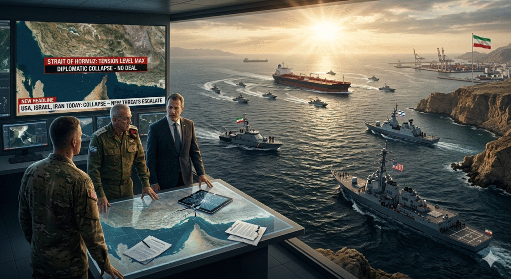 USA, Israel and Iran Today: Last-Minute Collapse – No Deal, New Threats, and the Strait of Hormuz in the Balance ﻿