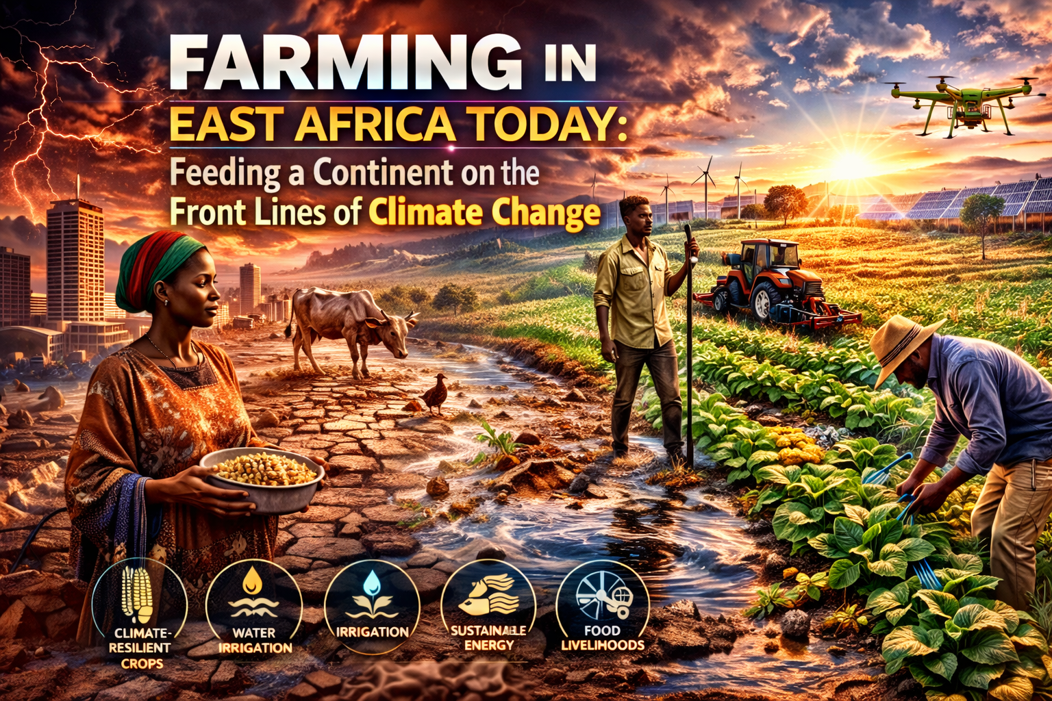 Farming in East Africa Today: Feeding a Continent on the Front Lines of Climate Change ﻿