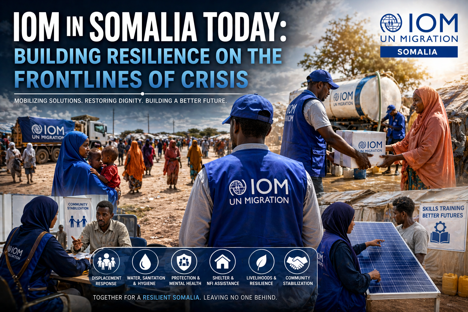 IOM in Somalia Today: Building Resilience on the Frontlines of Crisis