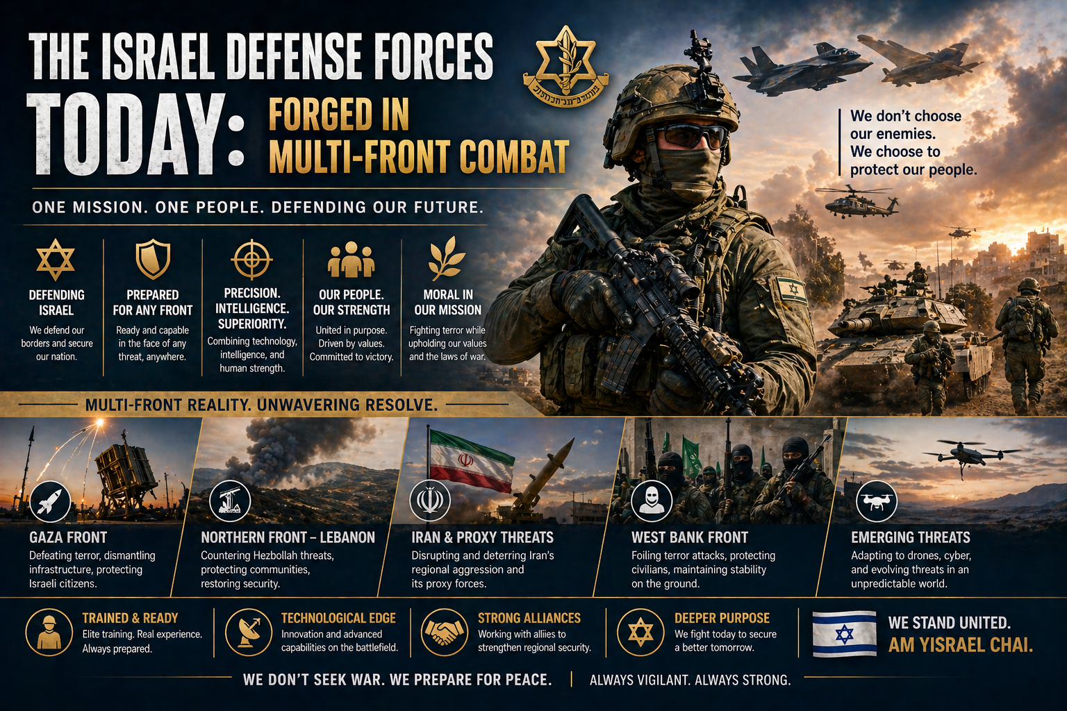 The Israel Defense Forces Today: Forged in Multi-Front Combat