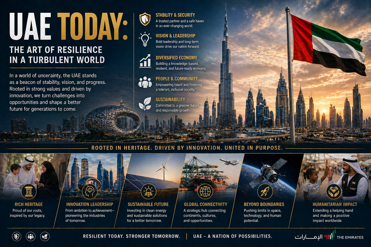 UAE Today: The Art of Resilience in a Turbulent World