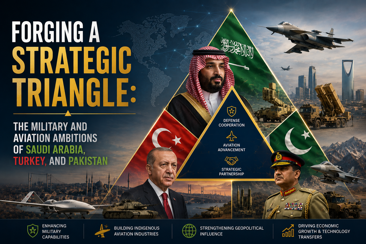 Forging a Strategic Triangle: The Military and Aviation Ambitions of Saudi Arabia, Turkey, and Pakistan