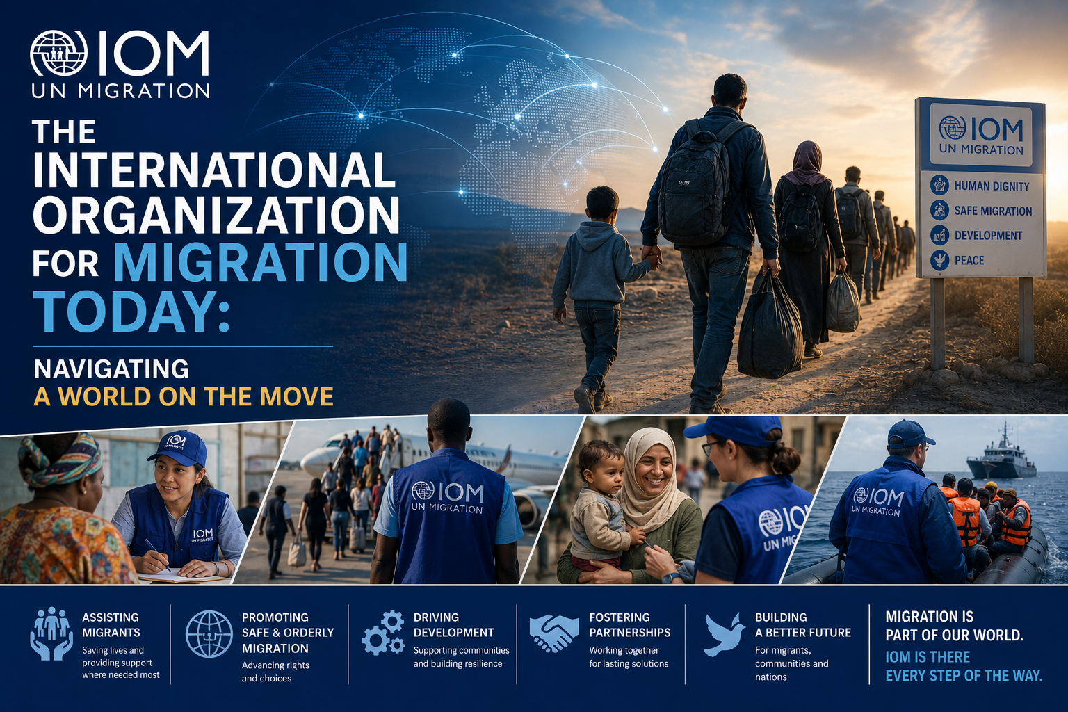 The International Organization for Migration Today: Navigating a World on the Move