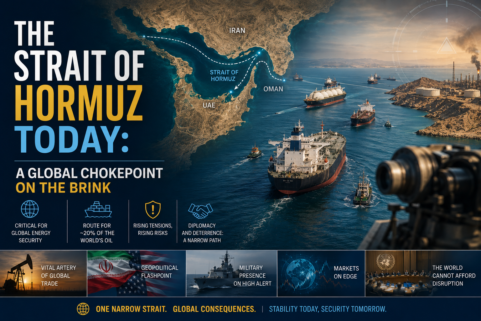 The Strait of Hormuz Today: A Global Chokepoint on the Brink