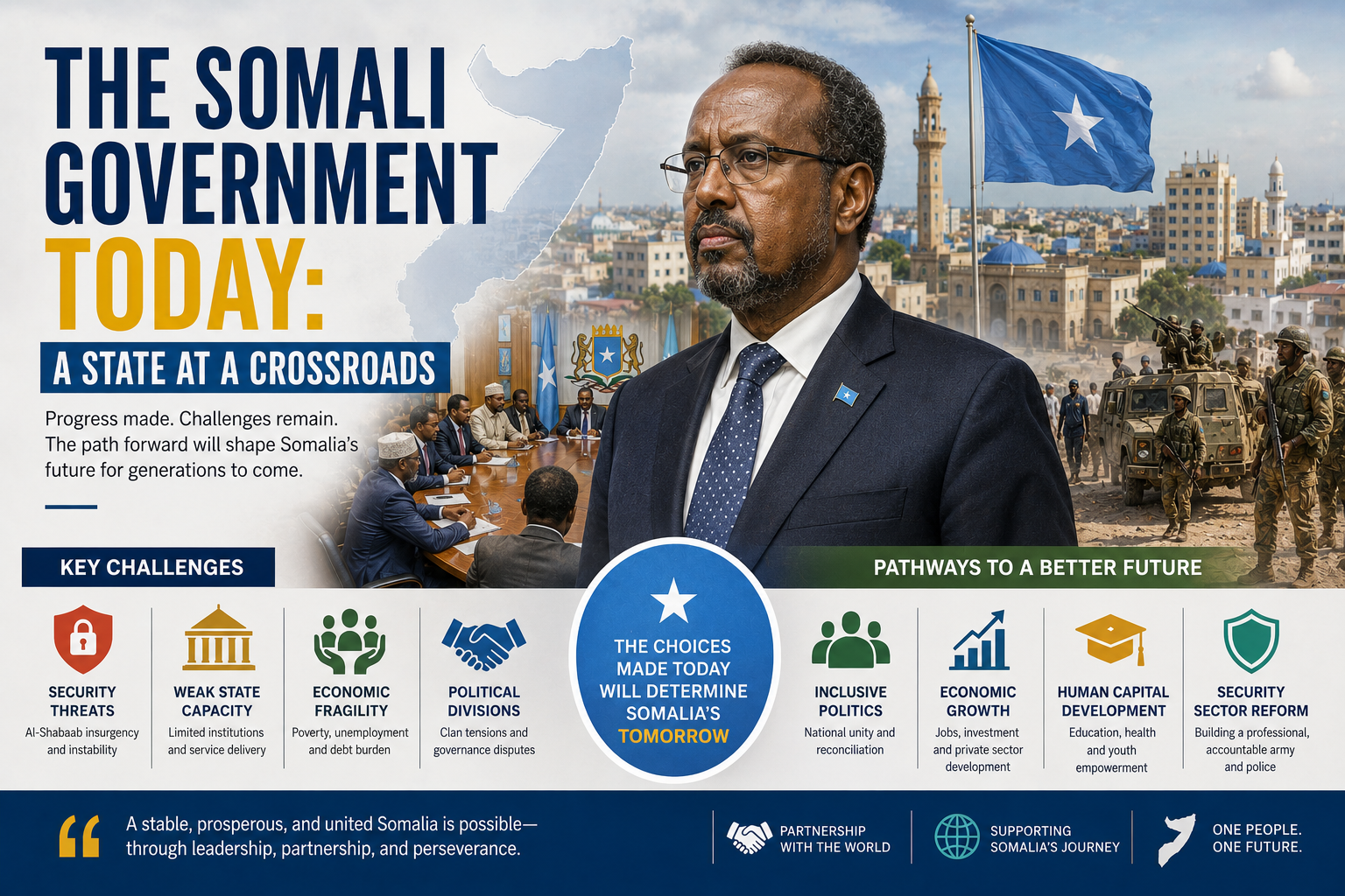 The Somali Government Today: A State at a Crossroads