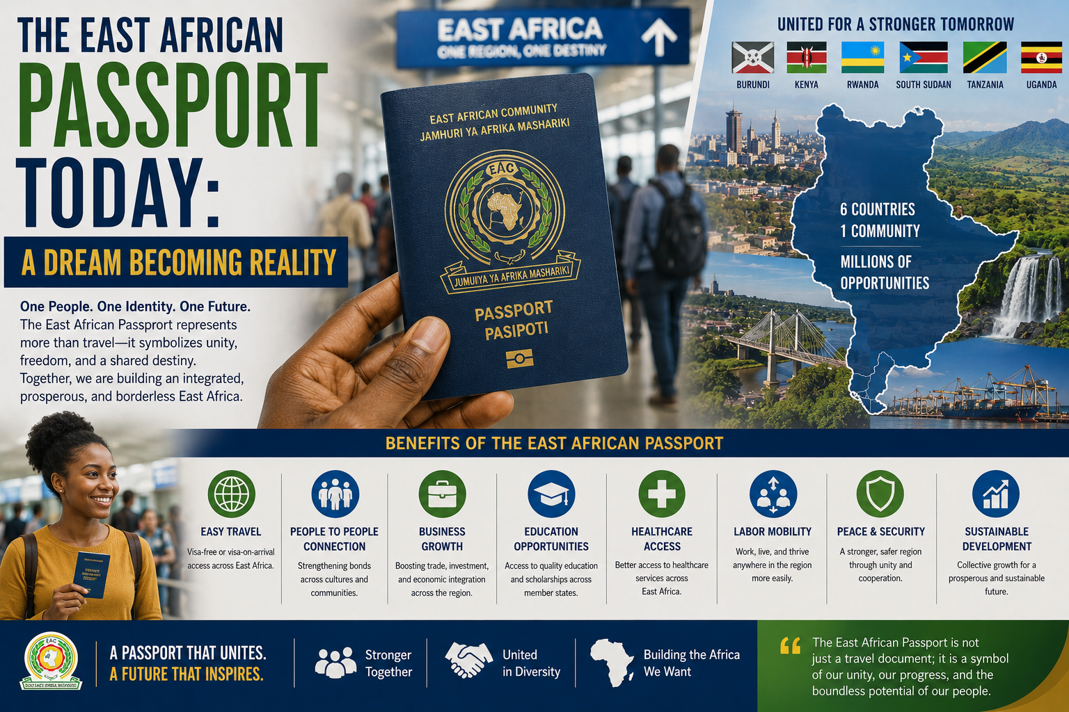 The East African Passport Today: A Dream Becoming Reality
