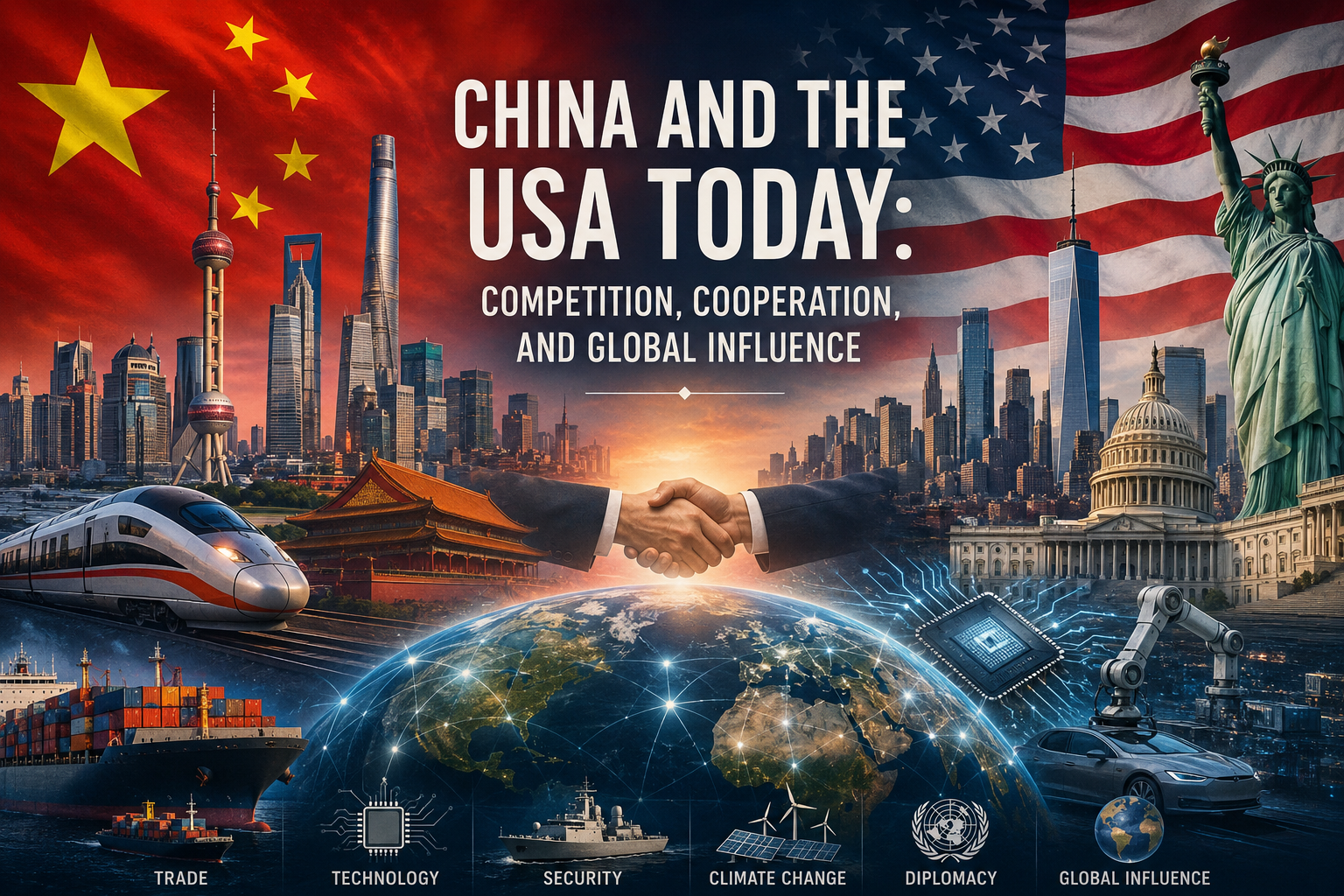 China and the USA Today: Competition, Cooperation, and Global Influence