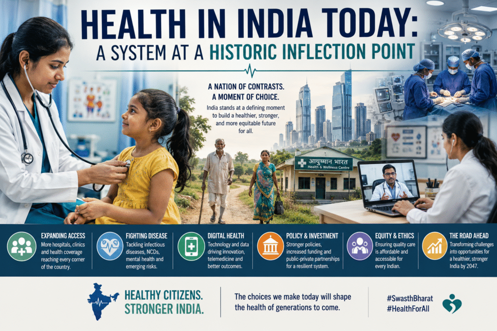 Health in India Today: A System at a Historic Inflection Point