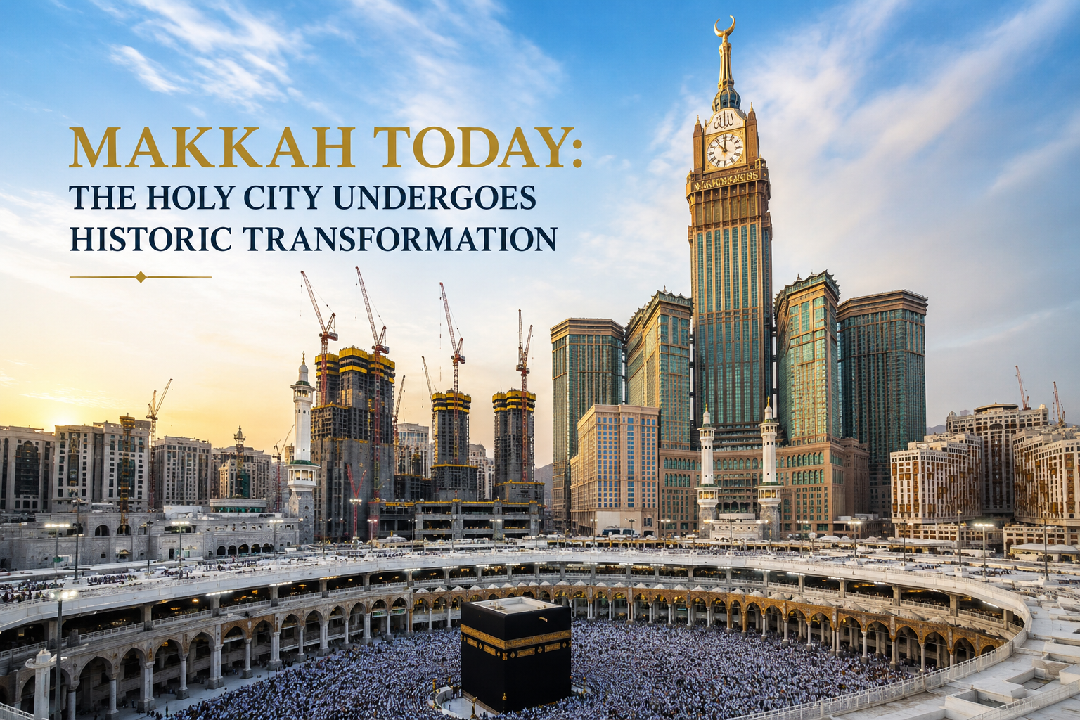 Makkah Today: The Holy City Undergoes Historic Transformation
