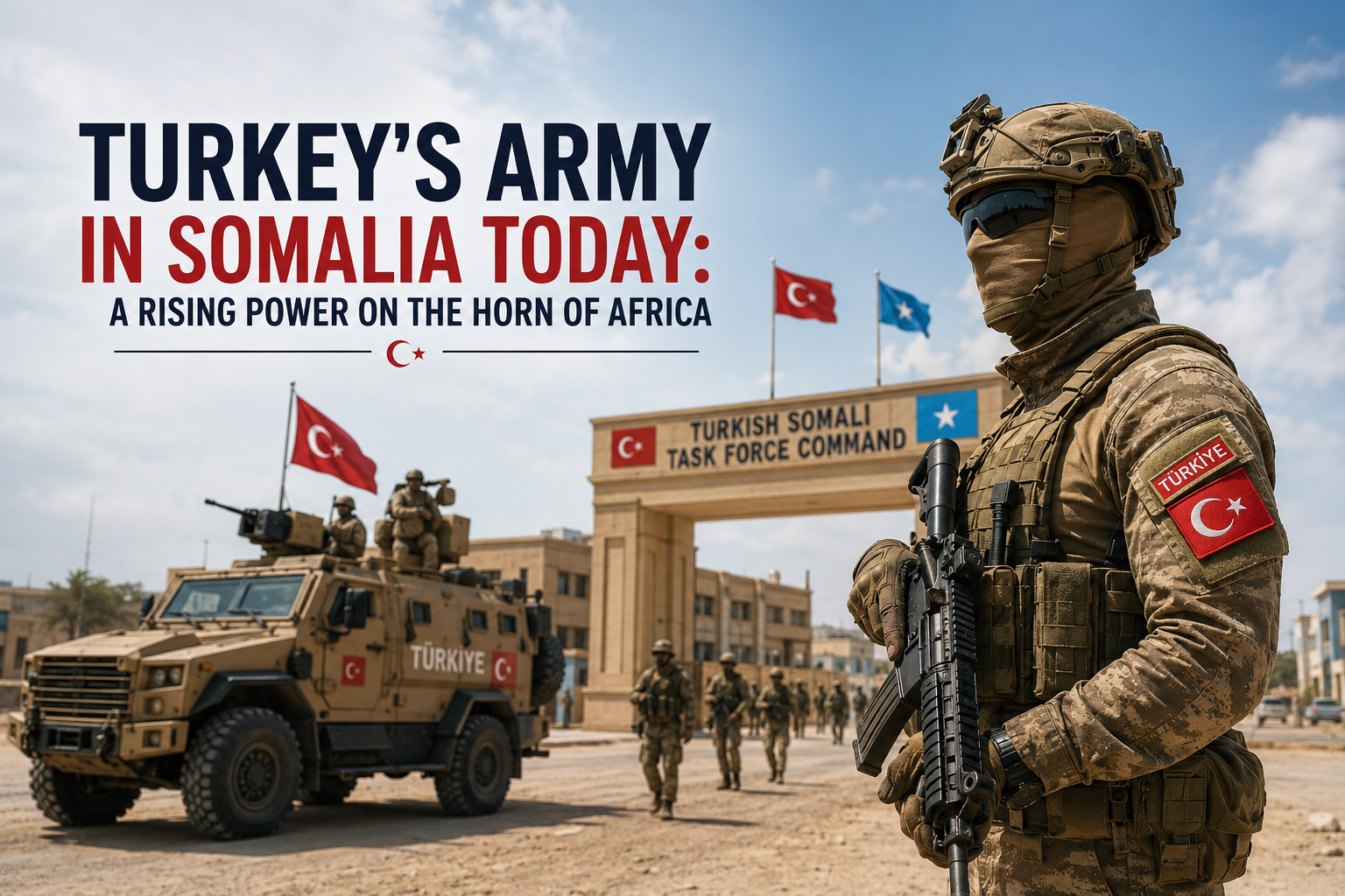 Turkey's Army in Somalia Today: A Rising Power on the Horn of Africa