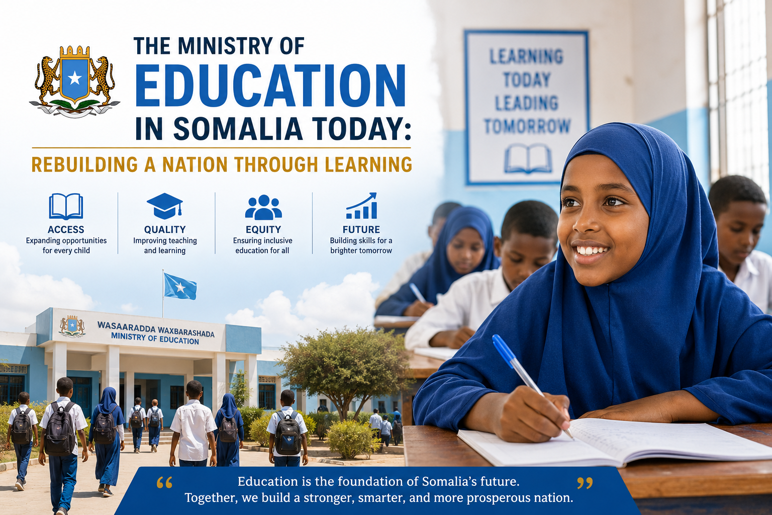 The Ministry of Education in Somalia Today: Rebuilding a Nation Through Learning