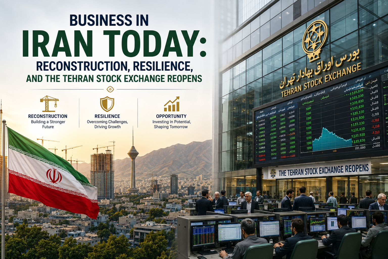 Business in Iran Today: Reconstruction, Resilience, and the Tehran Stock Exchange Reopens
