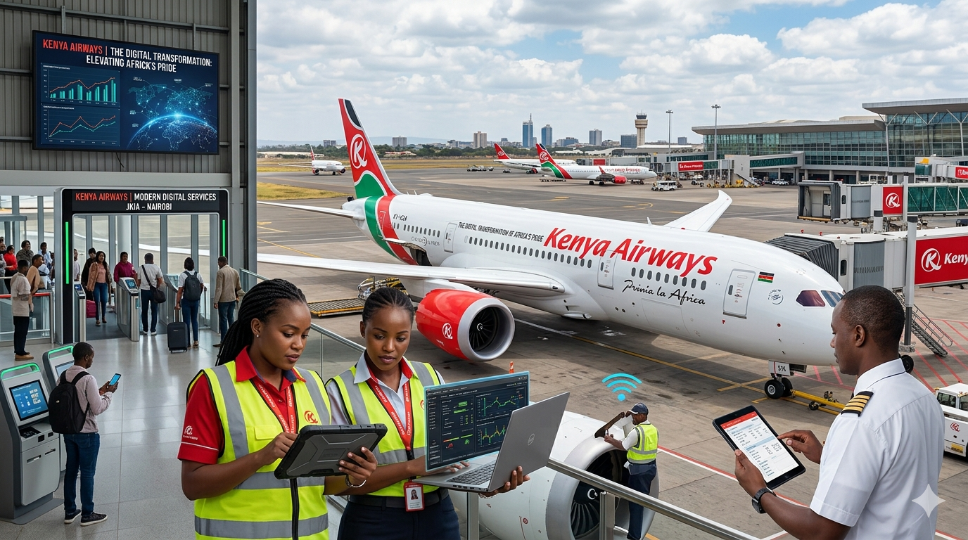 Technology Today in Kenya Airways: The Digital Transformation of Africa’s Pride