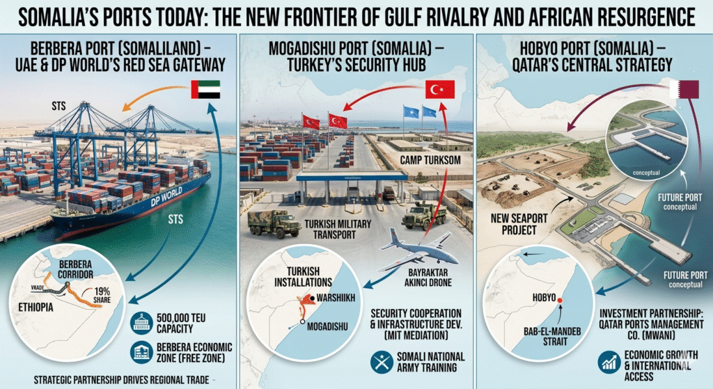 Somalia’s Ports Today: The New Frontier of Gulf Rivalry and African Resurgence ﻿