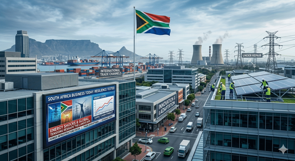 South Africa Business Today: Resilience Tested as Energy Shocks and Global Tensions Reshape the Landscape
