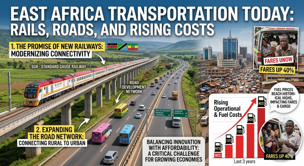 East Africa Transportation Today: Rails, Roads, and Rising Costs